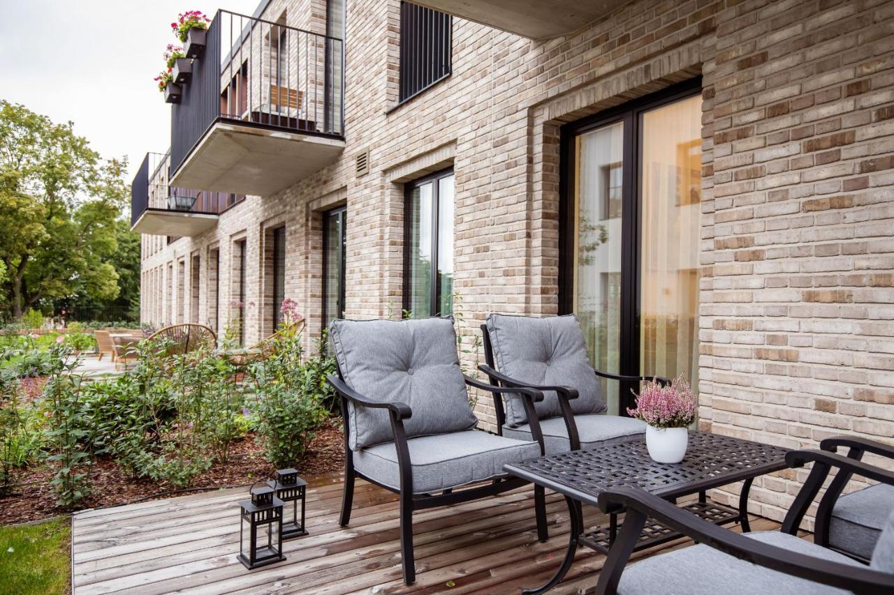 Lux Apartment With A Terrace In Vilnius Old Town Exterior photo